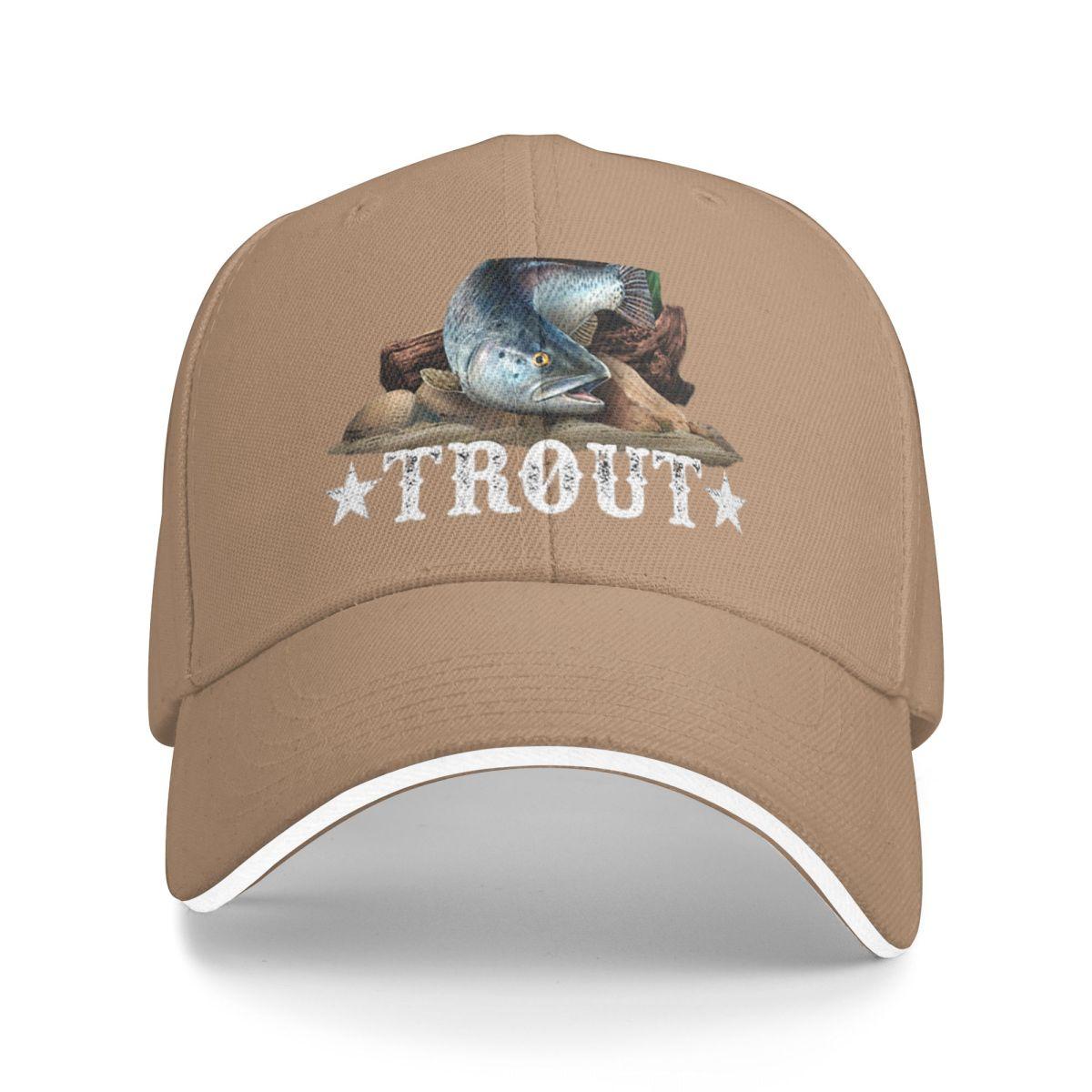 

Unisex Baseball Hats Fly Fishing Art Outdoor Streetwear Summer Sports Baseball Caps Hip Hop Cap Casquette Polychromatic Hats One Size