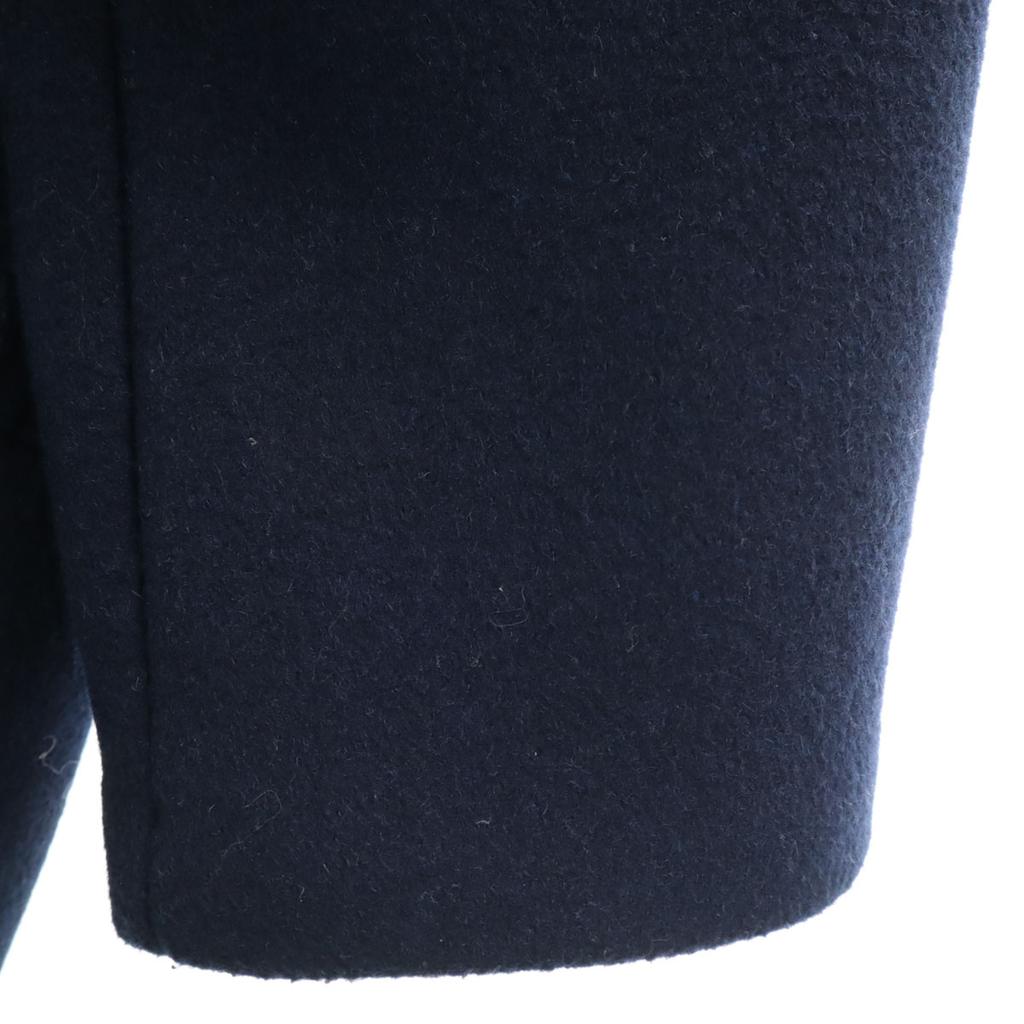 Gloverall 80s Made In England Old Melton Duffel Coat 14 Navy Women Used