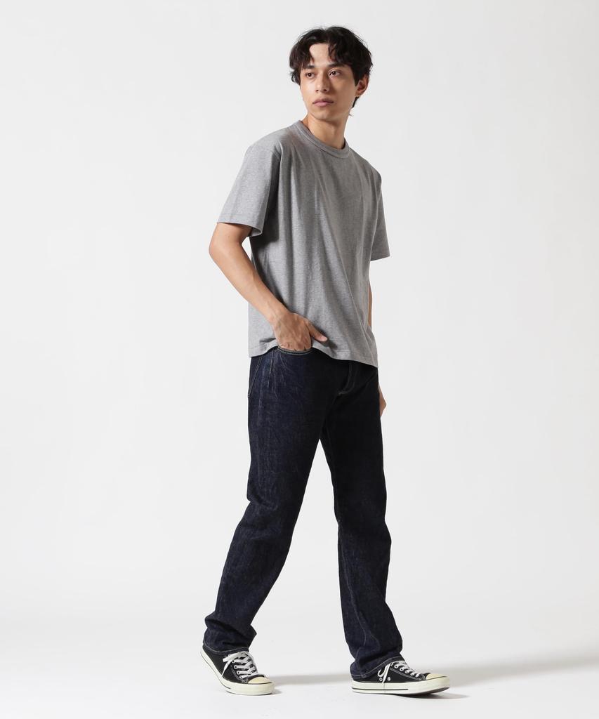 AVIREX Crew Neck Pack T-shirt Men's L 020 Gray 783-5934018