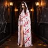 Halloween Costume Cloak For Kids Adults With Bloodstain Effect For Party Cosplay
