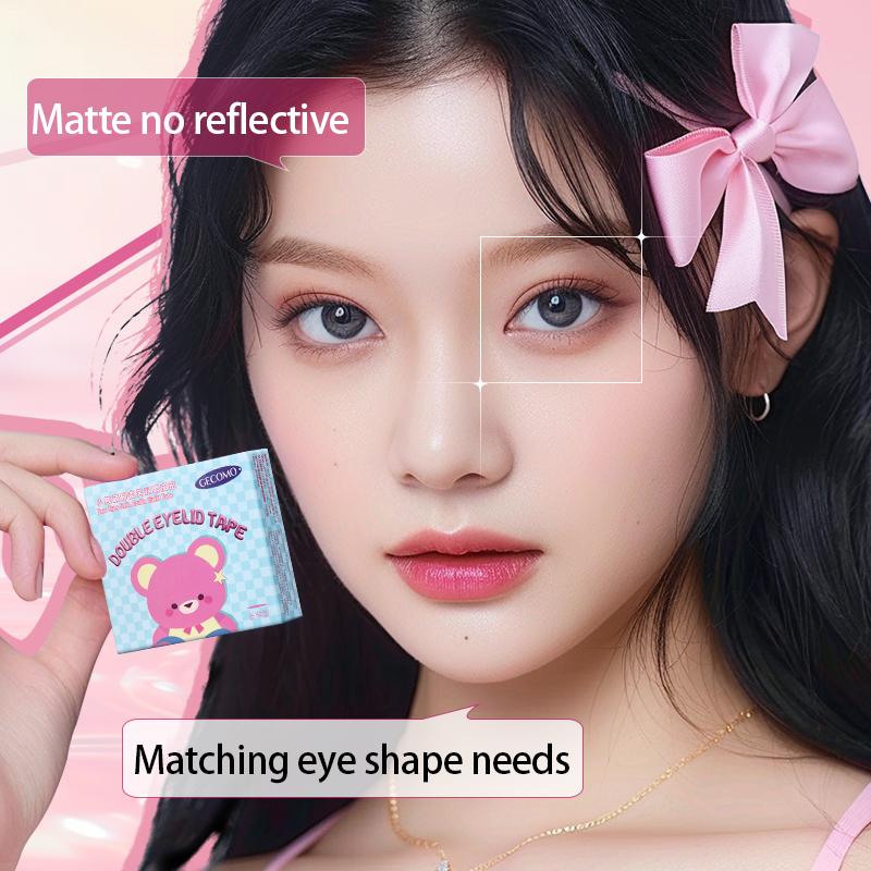 GECOMO New Double Eyelid Sticker Waterproof&Swheatproof All-Day Wear Defining For Daily Use
