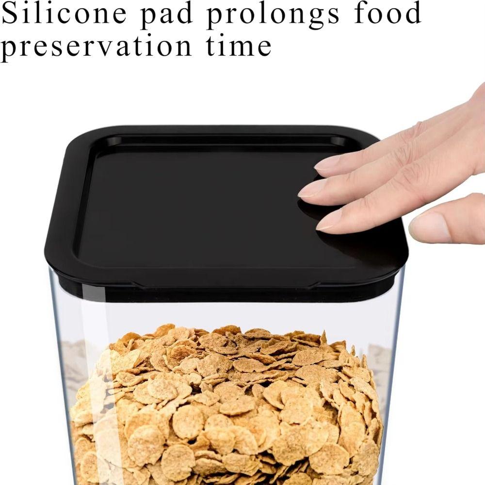 Plastic Candy Powder Storage Tank Trap-door Design Candy Box  for Keeps Cereal