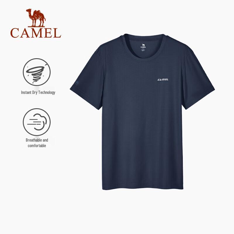 CAMEL Men's JF8252 Quick-Dry Outdoor Casual T-Shirt