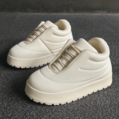 2025 New High Beauty Men's Sneakers Youth High Top Versatile Casual Shoes Soft Bottom Campus Style Student Sports Running Shoes