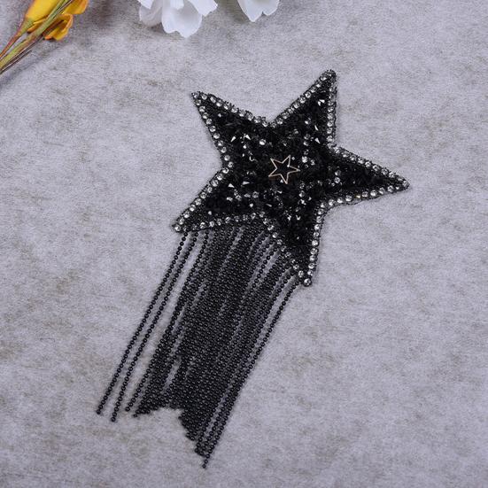Exquisite Clothes Patch Rhinestone Inlaid Anti-fade Decorative