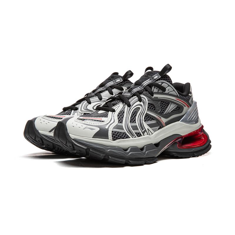 Li Ning Lijun BOW Comfortable Fashion Shock Absorbing Durable Low Top Casual Shoes Unisex Casual Shoes AZGV253-3