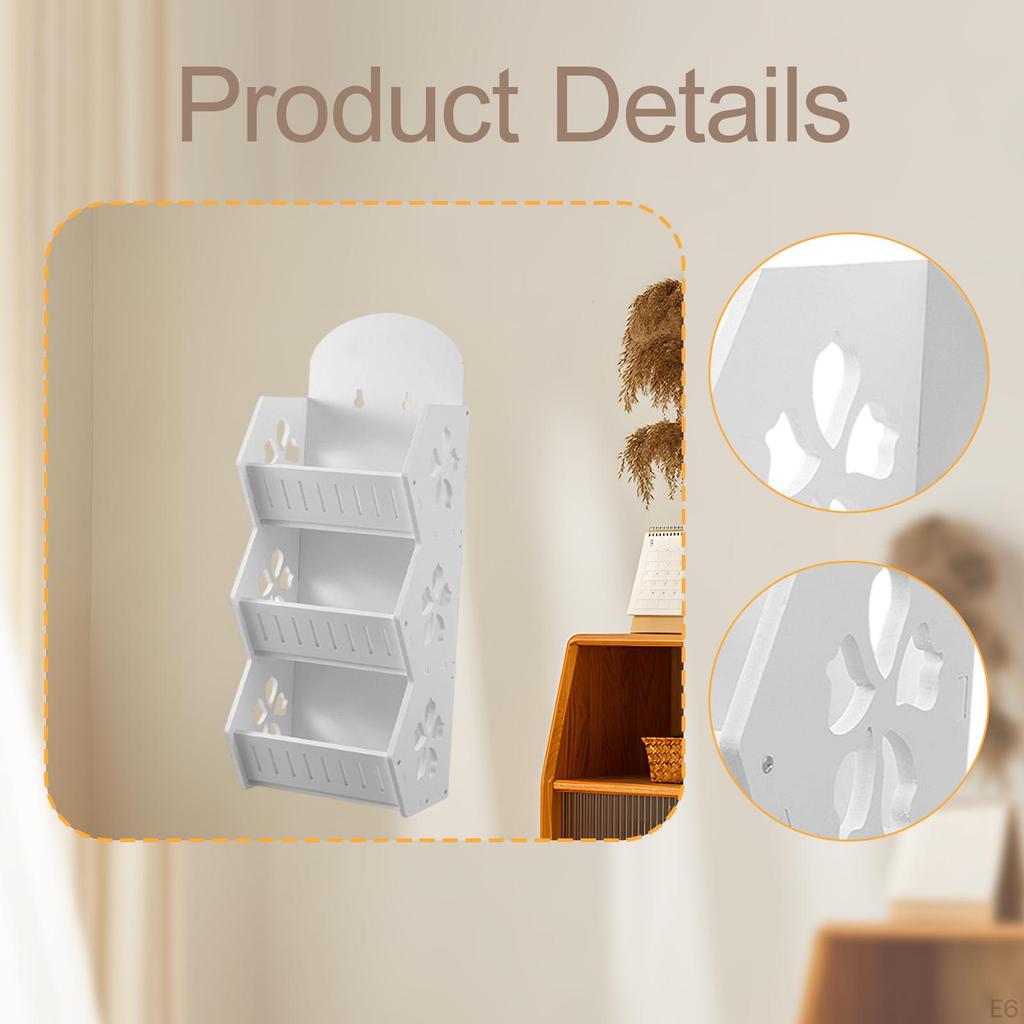 Bathroom Wall Shelf Kitchen Spice Multifunctional Ventilated Mount Organizer Storage Bin