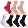 Ankle Recovery Socks Protect Arthritis Heel Open Toe Protective Socks Elastic Bandage Sleeve Foot Sleeves Tight Casual Socks