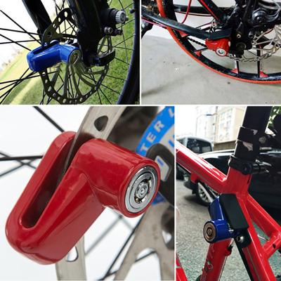 Puntos Security Anti-Diefstal Motorfiets MTB Fiets Scooter Wiel Schijfrem Slot