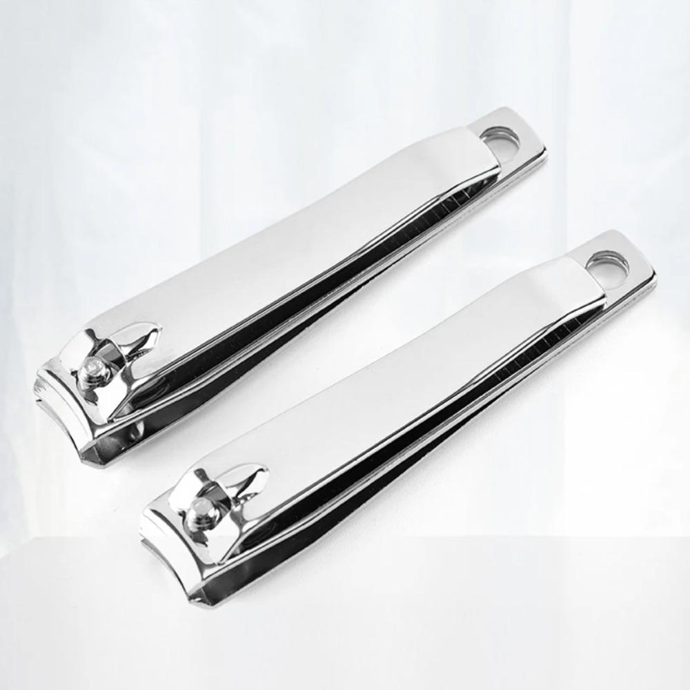 Professional Stainless Steel Nail Clippers – Extra-Sharp Precision Cutter for Fingernail & Toenail Care