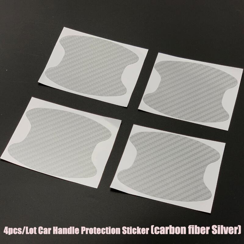 4pcs/Lot Car Handle Protection Sticker For Benz A B C E S G GLE GLC CL CLK CLS GL GLK R SL SLK Class W211 W221 W220 W163 W164 W2
