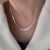 Elegant Layered Snake Bone Necklace for Women - Sweet, Cool, New Style Clavicle Chain