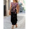BITCED Vestidos Casuais de Manga Curta com Gola Redonda para Verão e Primavera