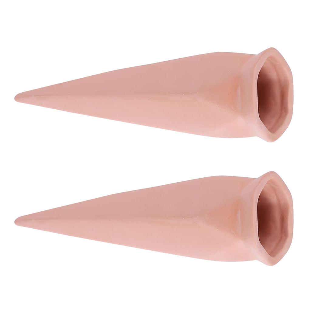 4Pcs Out/Indoor Terracotta Plant Watering Spikes Vacation Garden Stakes Self Irrigation Tools