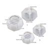 Geometrical Candlestick Silicone Mold Octagonal Rhombus Storage Holder Resin Mold DIY Candle Storage Container Molds