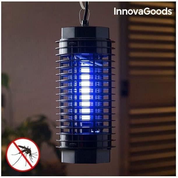 Lampe anti-moustiques - INNOVAGOODS - KL-1500 - 4 W - Bleu - Grille ABS & plateau amovible