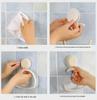 Punch-Free Multifunctional Towel and Paper Roll Holder with Suction Cups