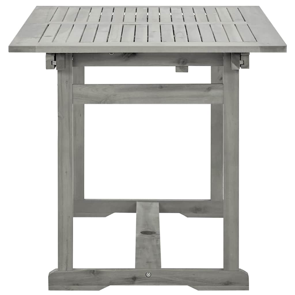 Vidaxl Tavolo da Pranzo da Giardino, (120-170)X80X75 Cm, Legno di Acacia