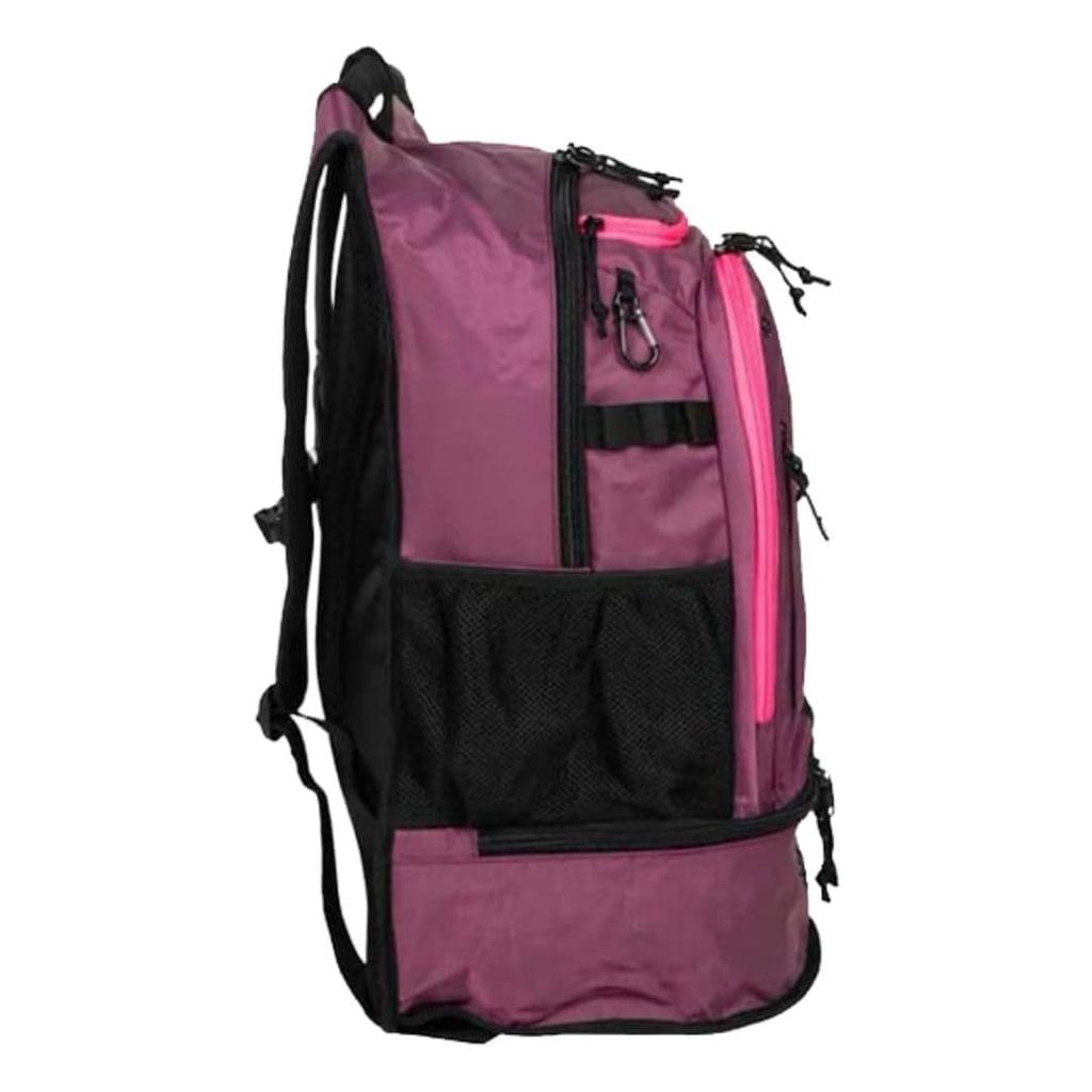 ARENA Fastpack 40L Backpack for and Pool Use 3.0 Swimming, Gym, Training, (Black/Neon Pink) [Used]