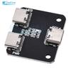 Type-c 3 Interfaces Power Splitter USB 1 to 2 Power Distribution Module For Raspberry Pi 4