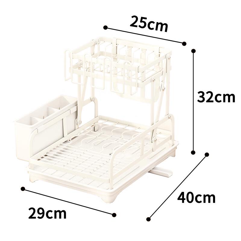 Zhishi Küchenarbeitsplatten-Geschirrtrockner mit Abtropfgestell