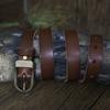 Belt Female Real Pin Buckle Cowhide Women's Decoration Fashionable and Simple Leather Jeans Belt Versatile Casual Belt