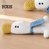 Durable Chew Toys for Small Medium Large Breeds 40 Inch Extra Long Plush Squeaky Dog Toy, Soft Cartoon Crocodile Duck Engaging Sound Paper Puppies