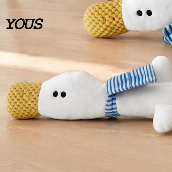 Durable Chew Toys for Small Medium Large Breeds 40 Inch Extra Long Plush Squeaky Dog Toy, Soft Cartoon Crocodile Duck Engaging Sound Paper Puppies
