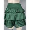 Foreign Trade Order As Elastic High Waist Summer Refreshing Gyaru Small Shorts Frill Hot Pants Design Culottes