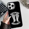 D-Daryl Dixon Wings Zombie  Phone Case For iPhone 17,16,15,14,13,12,11,Pro,Max,Plus,E,Air,Mini Black IMD Cover