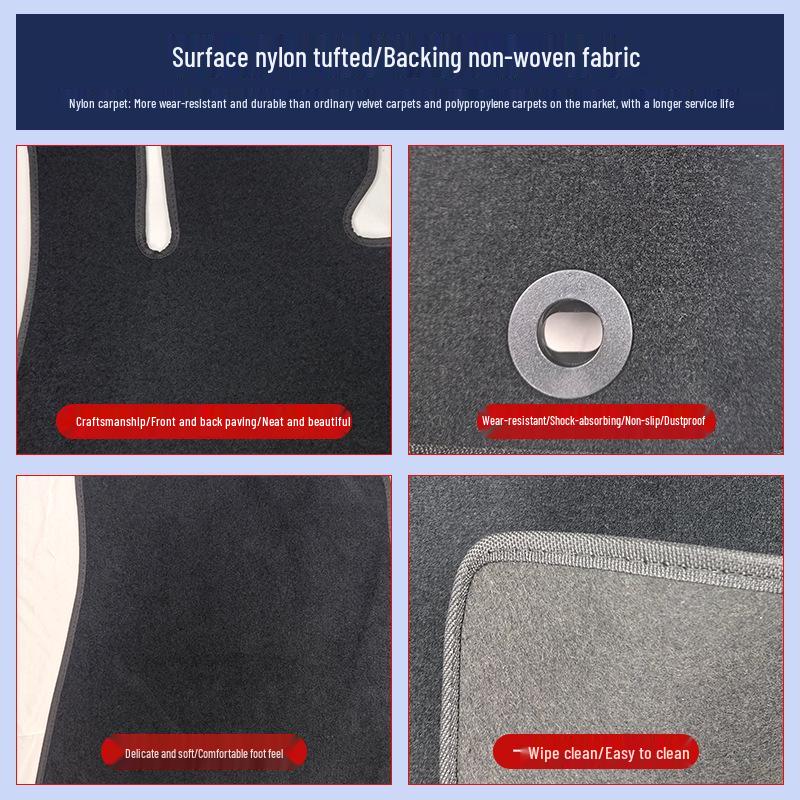 Custom Full-Coverage Floor & Trunk Mats for BMW 7 Series (2013-2015)