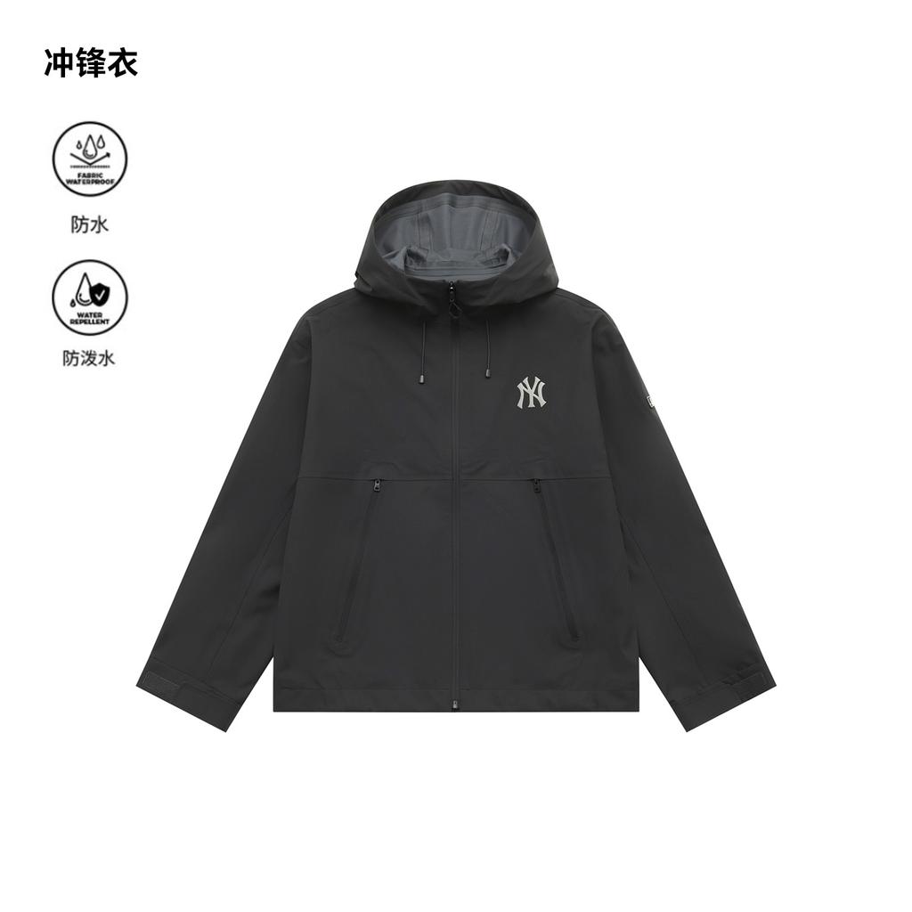 MLB New York Yankees Basic Collection 25FW Jacket Unisex Dark Charcoal Gray 3AWJB0754-50CGD