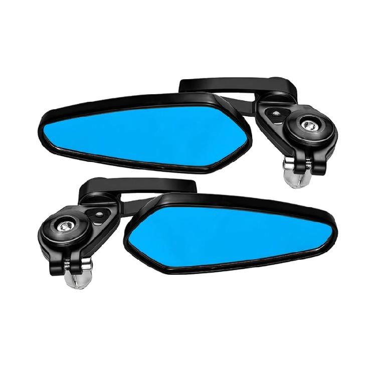 Vibration Proof Motorcycle Rearview Mirror Expanded Visual Range Glares Resistant Mirror Effortlessly Setups