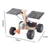 Mini Wood Tank Model DIY Educational Physics Experiment Toys Gift for Children Student Science Education Car Vehicle Toy