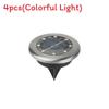 Outdoor Solar Garden Lights With Stainless Steel Embeded Design For Pathway Illumination