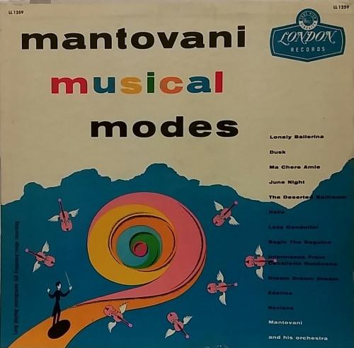 

LP Record MANTOVANI & HIS ORCHESTRA - Musical Modes LL1259 London Records 1956 US Jazz Used
