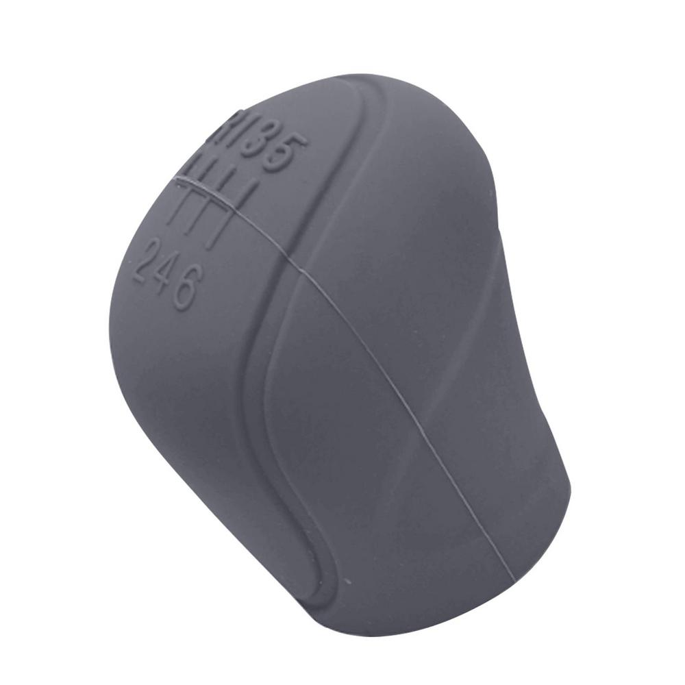 Silicone Car Shift Knob Cover 6 Gears Anti-Slip Design Silicone Shift Knob Collars Auto Shifter Knob Protector For Car Interior