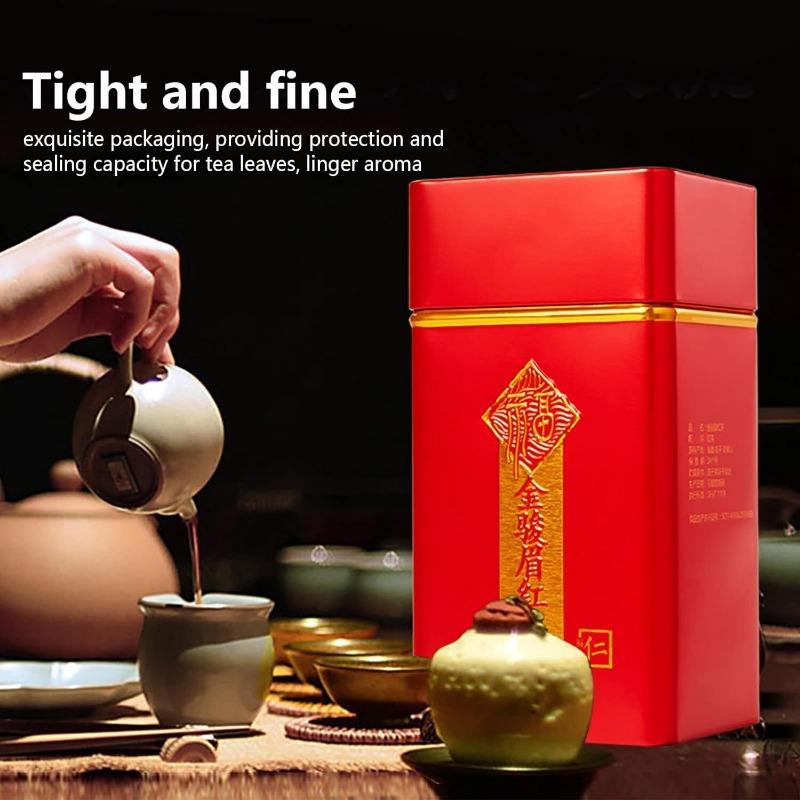 Jinjunmei Camiseta Schwarzer Wuyi Mountain Sobrancelha Dourada Camiseta Schwarzer 80g