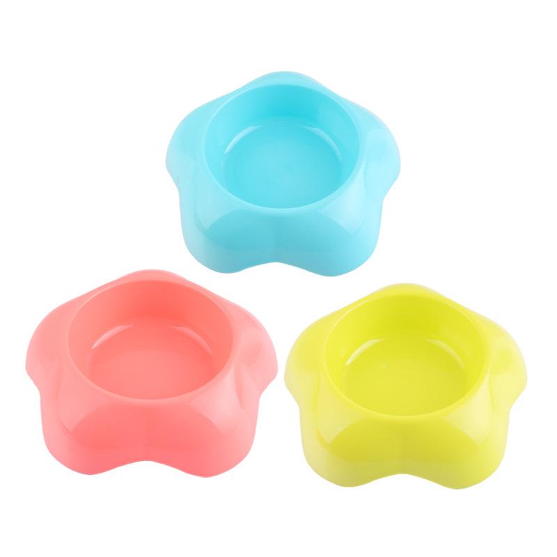 

Pet Bowl, Pet Flower Dual-purpose Bowl 2-in-1 Pet Stainless Steel Bowl, Dog Bowl Pet Plastic Bowl Dog Food Bowl Small without steel bowl зелёный