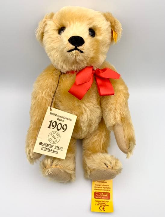 

[USED] Steiff Teddy Bear 1909 Limited Edition Replica Teddy Bear 406225