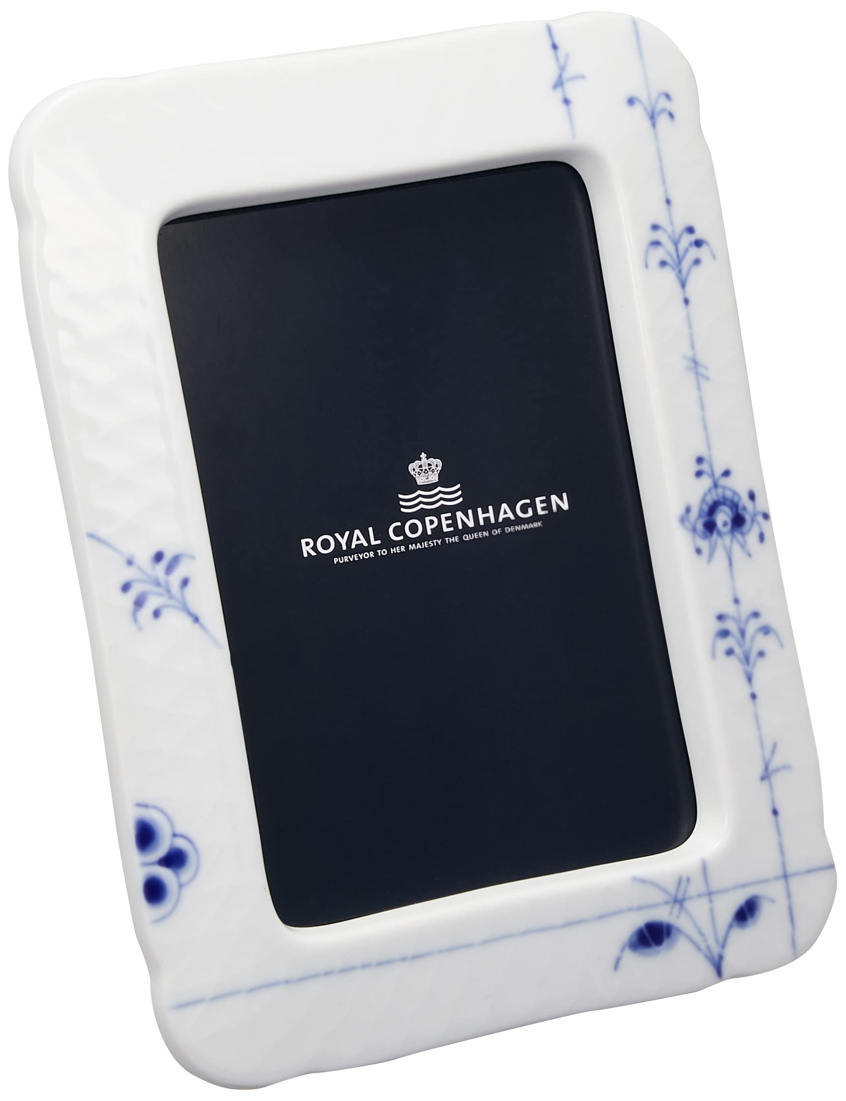

[Officially Imported] Royal Copenhagen Blue Palmette Photo Frame, Wedding Gift, 1017430