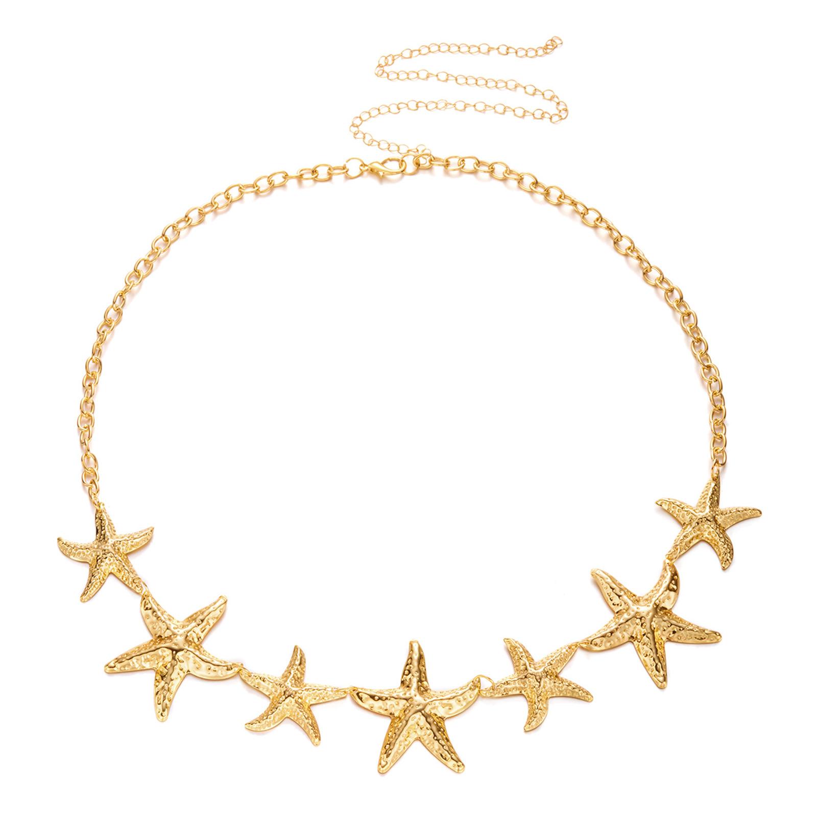 

GORGLITTER Женский Западный ремень Кончо Ремни для платьев Цепочки для тела one size золотой