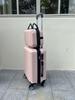 14-inch Lightweight Trolley Suitcase for Female Students & 20-inch Stylish Mother-Child Luggage with Universal Wheels
