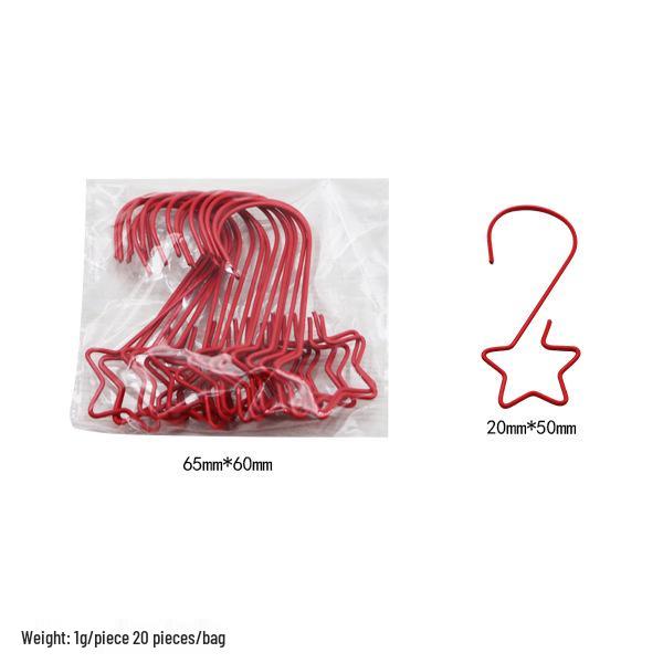 Christmas Stocking & Ornament Hanging S-Hooks for Trees and Décor