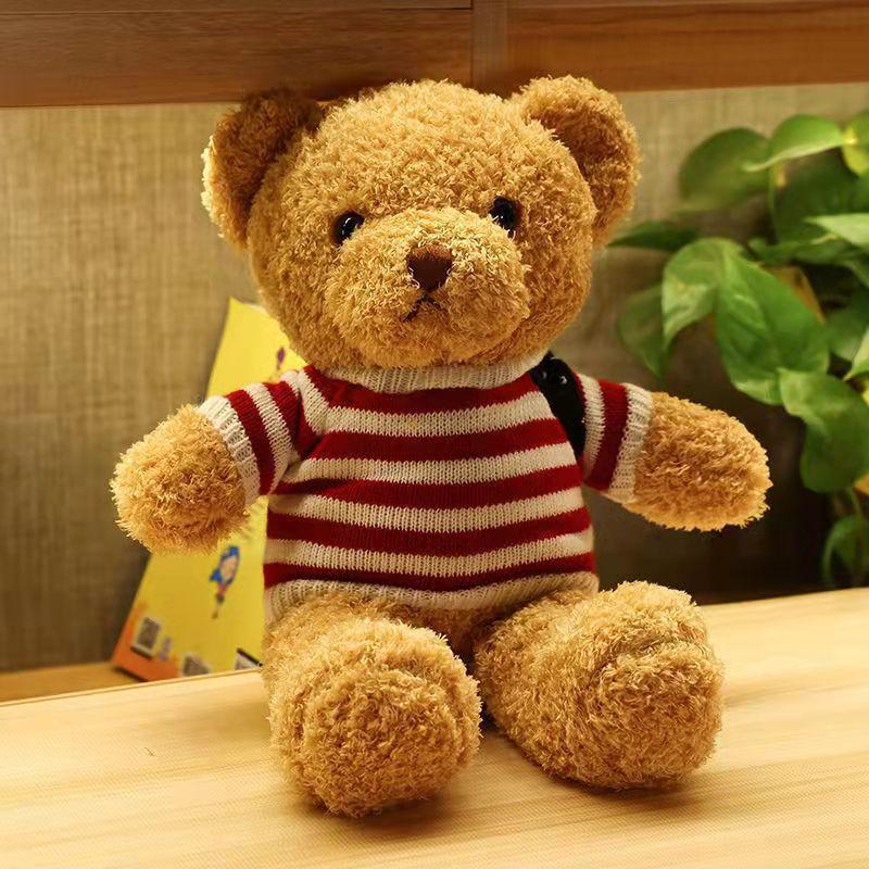teddy bear doll wholesale Internet celebrity gift box bear doll plush toy for men and women Christmas Eve Christmas gifts