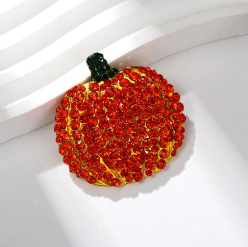 Broche Citrouille d'Halloween Broche Personnalité Créative Art Pin Accessoires Bijoux Rétro Fête Charme Pâques Tendance Cadeau Souvenir Unique