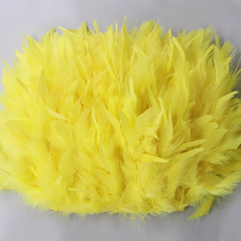 

10 метров пушистые разноцветные перья индейки бахрома лента для отделки перьев индейки для латиноамериканских танцев сцена свадьба шитье своими руками ремесла