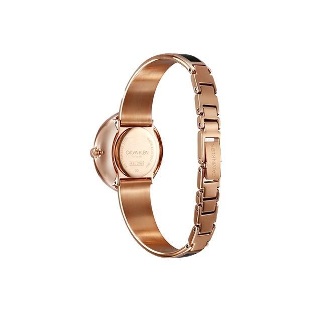 Calvin Klein Ck Quartz Watch Quartz Movement Stainless Steel Strap White Dial Fashion Women watches Silver K4E2N616