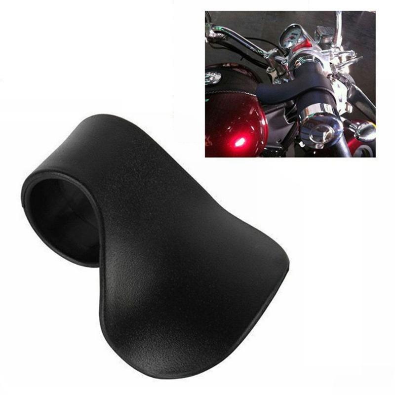 Bequeme Handauflage Zuverlässige Motorrad-Gasgriffhilfe Stilvoller Motorrad-Lenkergriff Kunststoff für Motorrad