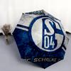 1 PC Automatic Folding Umbrella - FC Schalke 04 Custom Name Pattern, Portable & Foldable Design with 8 Ribs, Christmas Birthday Gifts